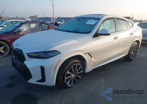 2025 BMW X6 xDrive40I from USA, damaged, VIN 5UX33EX08S9Z39286